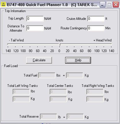 fuel planner fsx