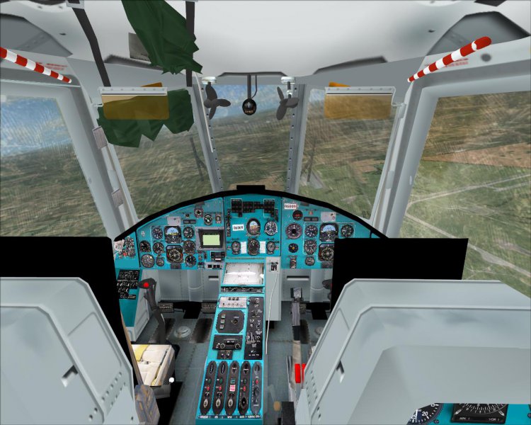 FS2004 Helicopters - Files - Ми-8П АВИАКОМПАНИЯ УТАИР - Avsim.su