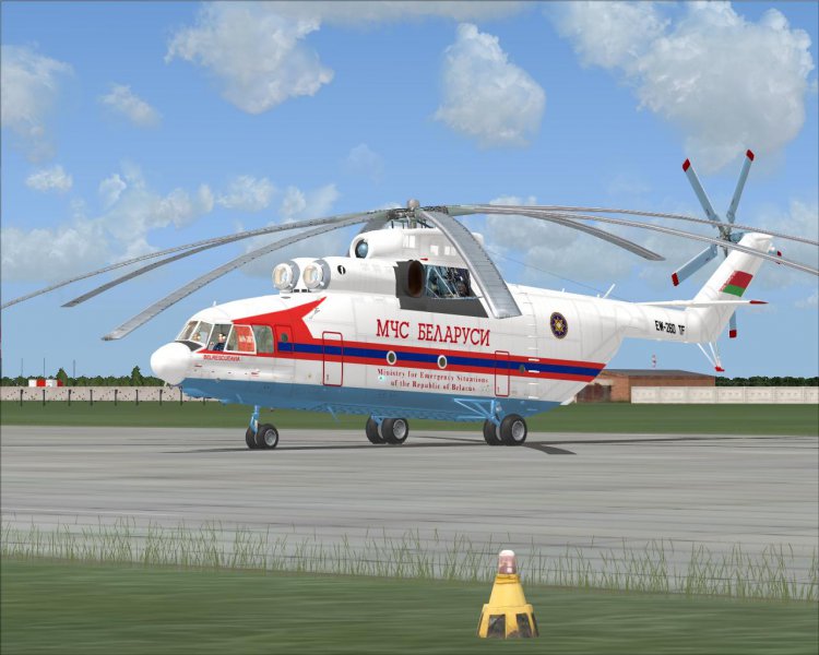FS2004 Helicopters - Files - Ми-8П АВИАКОМПАНИЯ УТАИР - Avsim.su