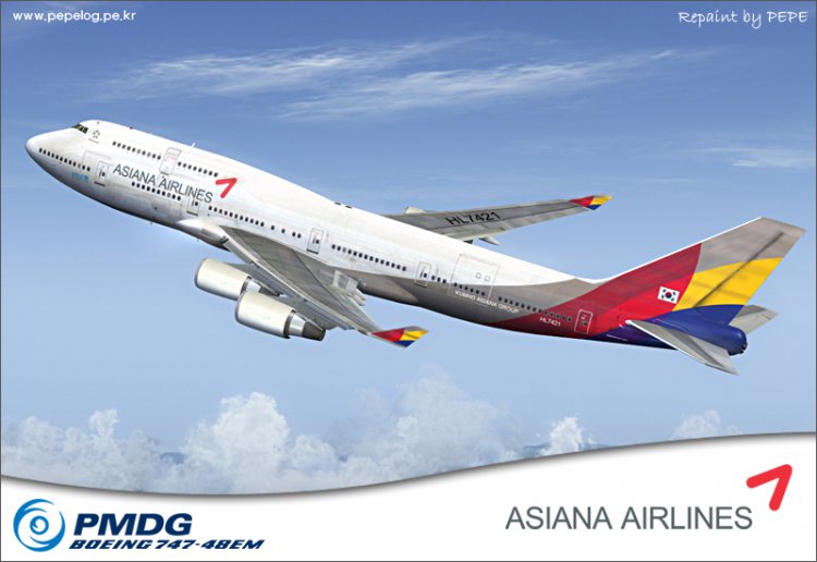 Files - PMDG 747-400 Asiana Airlines - Avsim.Su