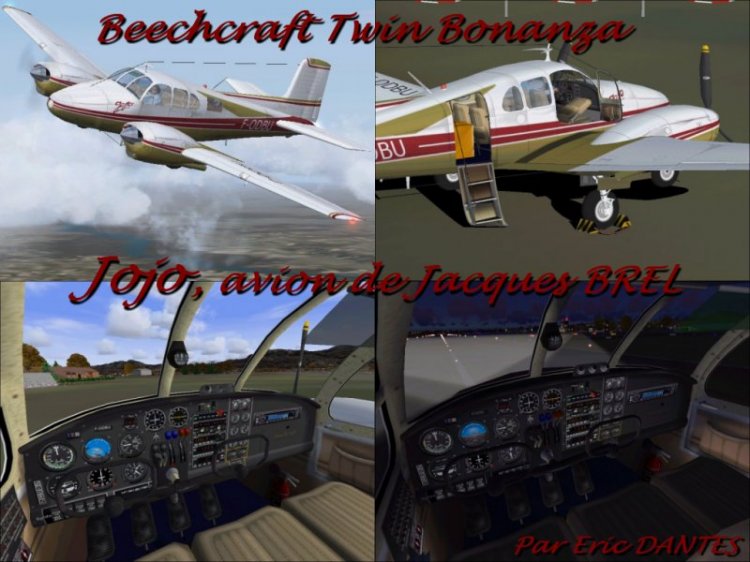 x plane 11 aircraft beechcraft twin bonanza
