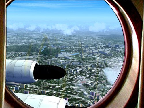 Views from the passenger cabin for a masterpiece of Samdim Design, TU ...