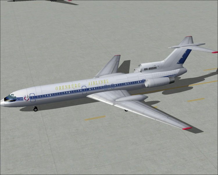 Fs2004 Ai Traffic Aircrafts Files Trafik Turkmenistan Airlines