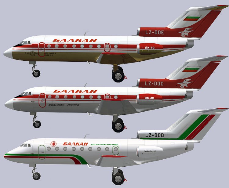 Fs2004 Ai Traffic Aircrafts Files Tupolev Tu 134a Avsimsu