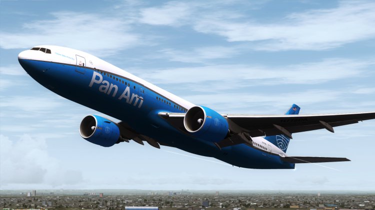 Captain Sim Boeing 777-200ER - Pan American - FSX Aircraft Liveries And ...