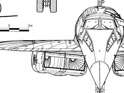 Ту 144 рисунок карандашом