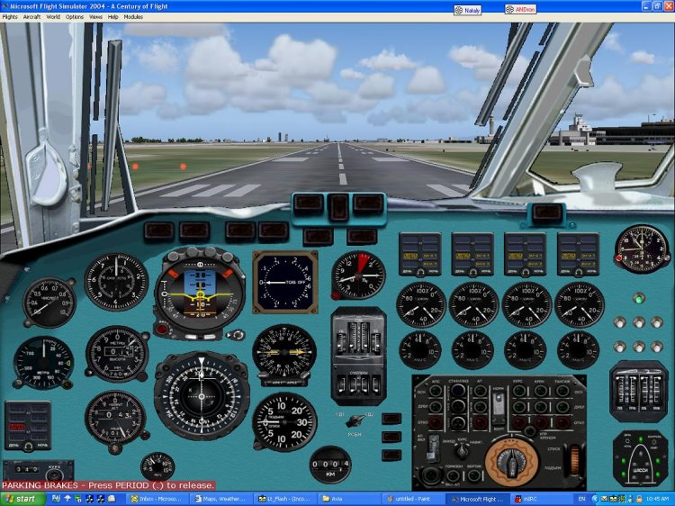 FS2004 Aircraft Panels - Files - 154M_Okan - Avsim.su