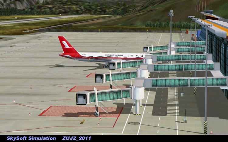 Files - Skysoft Simulation ZLXY - Xi'an Xianyang Intl - Avsim.su