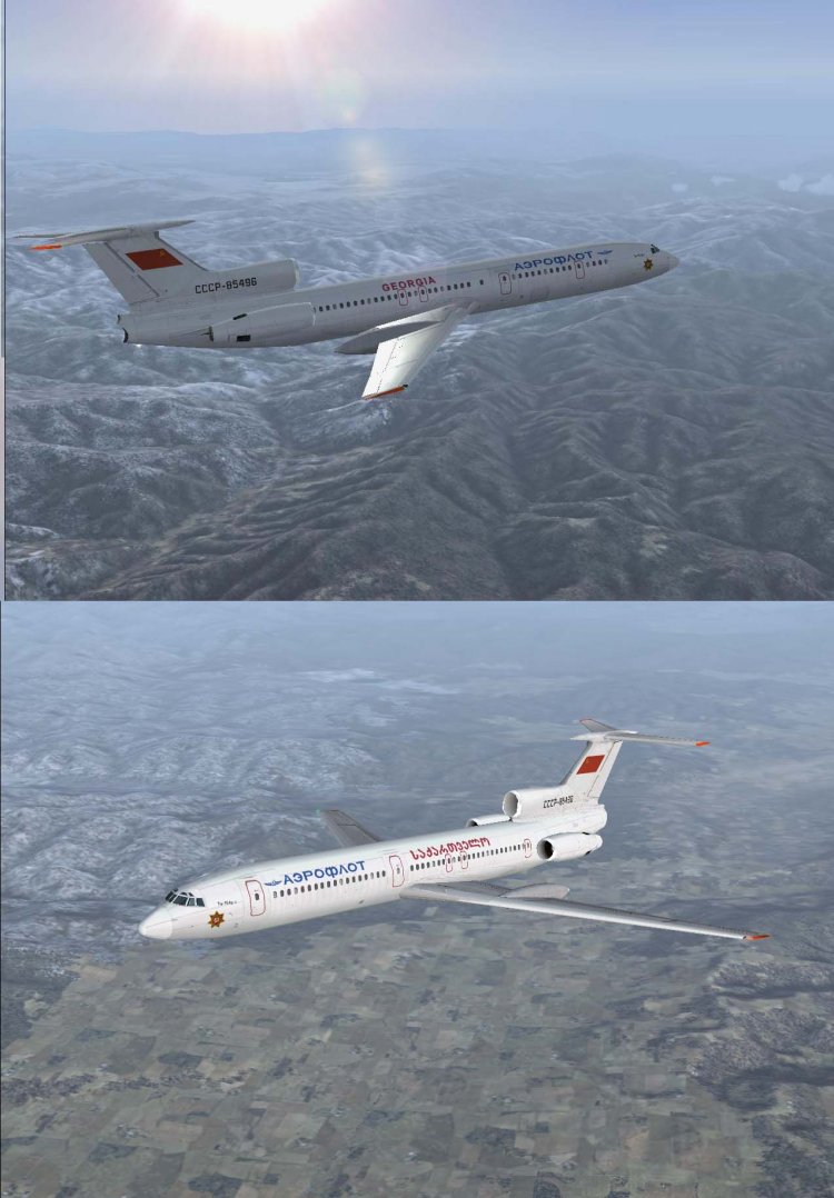 Tupolev Tu-154B-2 CCCP-85496 - FS2004 AI Traffic Aircrafts - Avsim.su