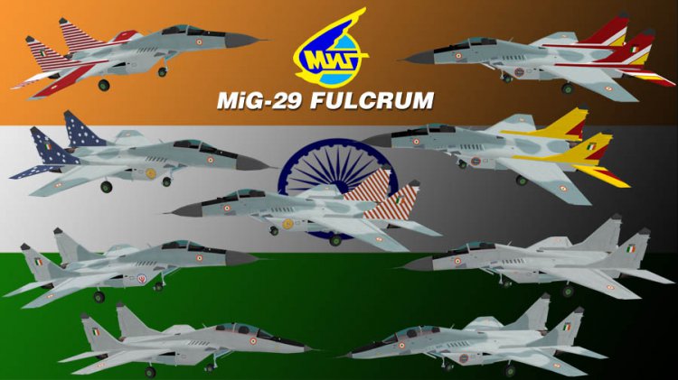 OPO 10 - Lotto di 2 aerei militari 1/100: caccia MIG 29 SMT Fulcrum Russian  Air Force + Tornado IDS Italia / CP02+03