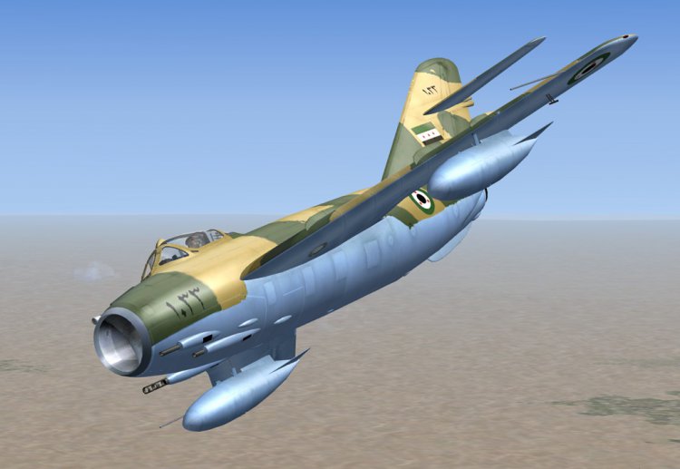 MiG-17F Syrian Air Force for payware MiG 17F Bear Studio - FSX Aircraft ...