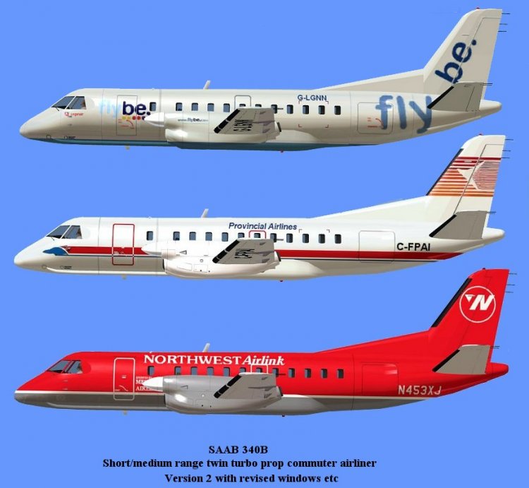 SAAB 340 B VC - FSX Aircrafts - Avsim.su